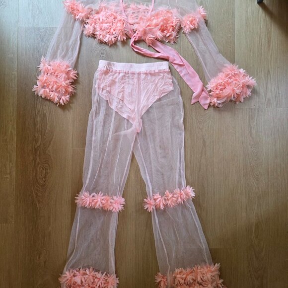 Hot & Delicious Pink Top & Bottoms Set - Picture 3 of 7